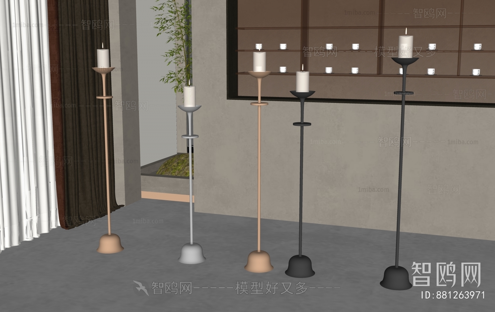 Simple European Style Floor Lamp