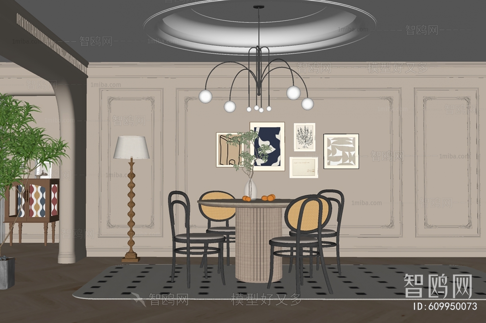 French Style Dining Room