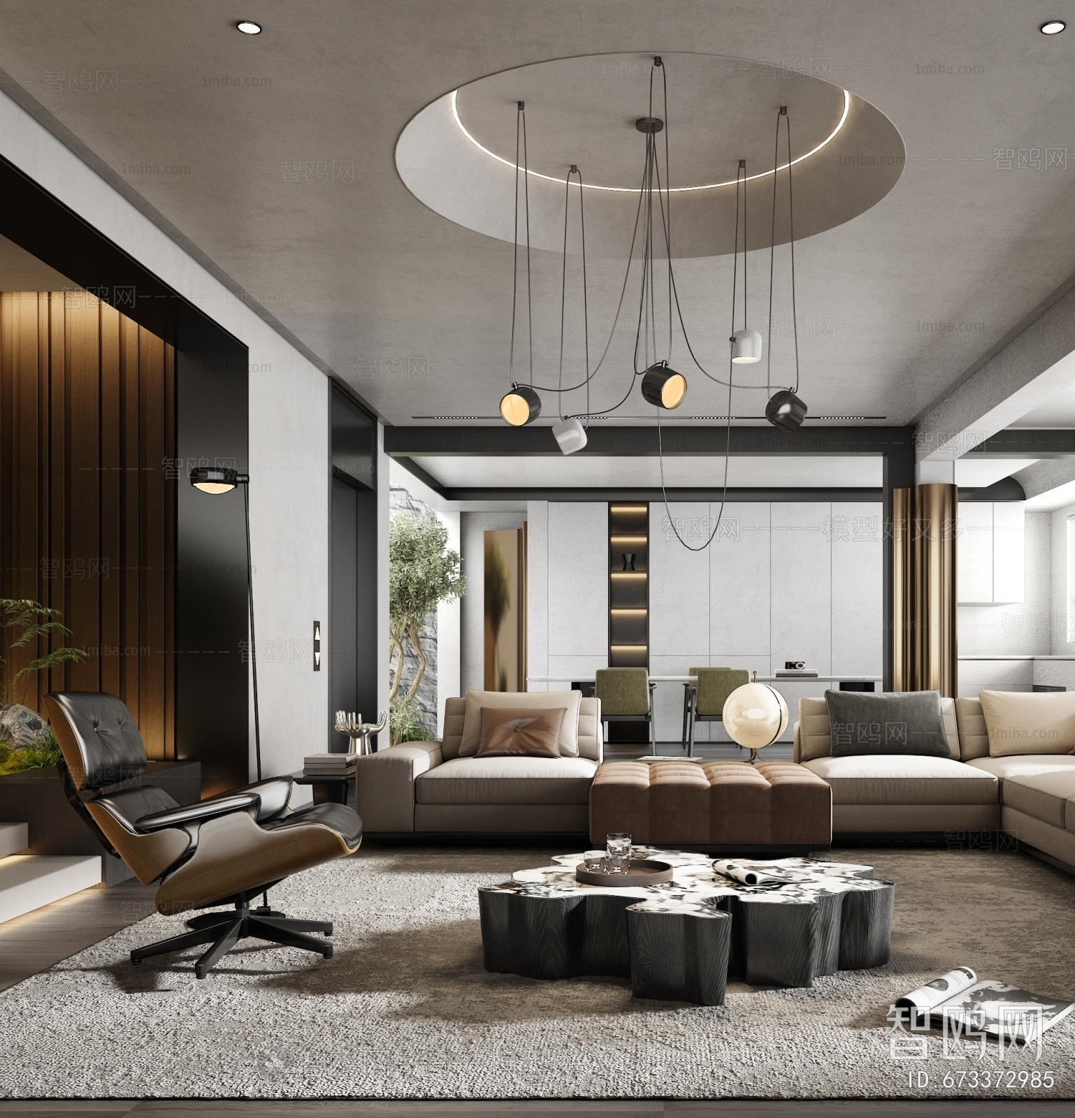 Modern A Living Room