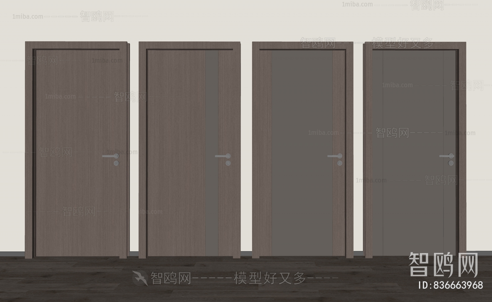 Modern Single Door