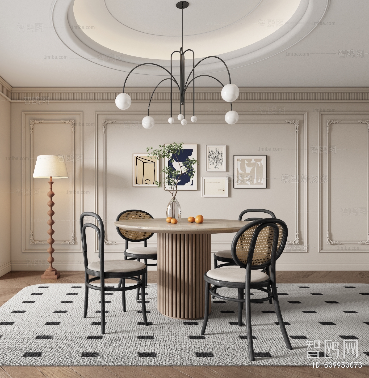 French Style Dining Room