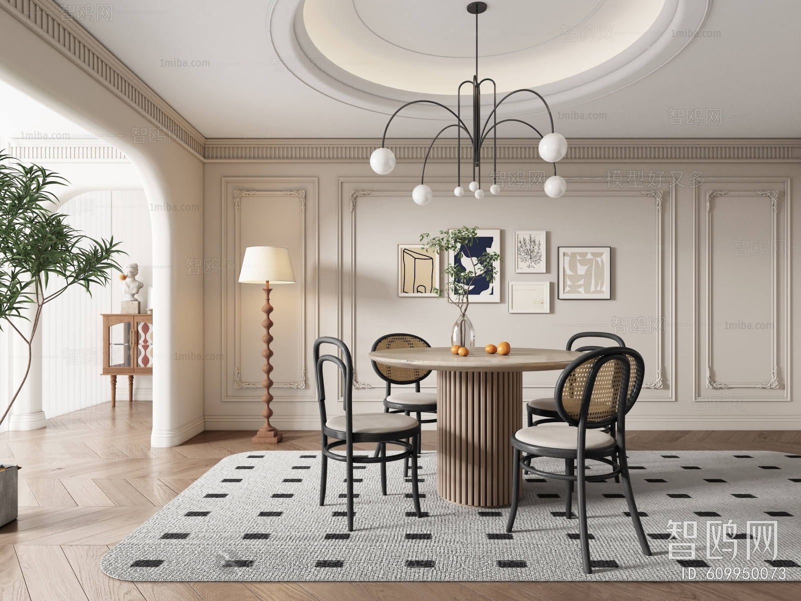 French Style Dining Room