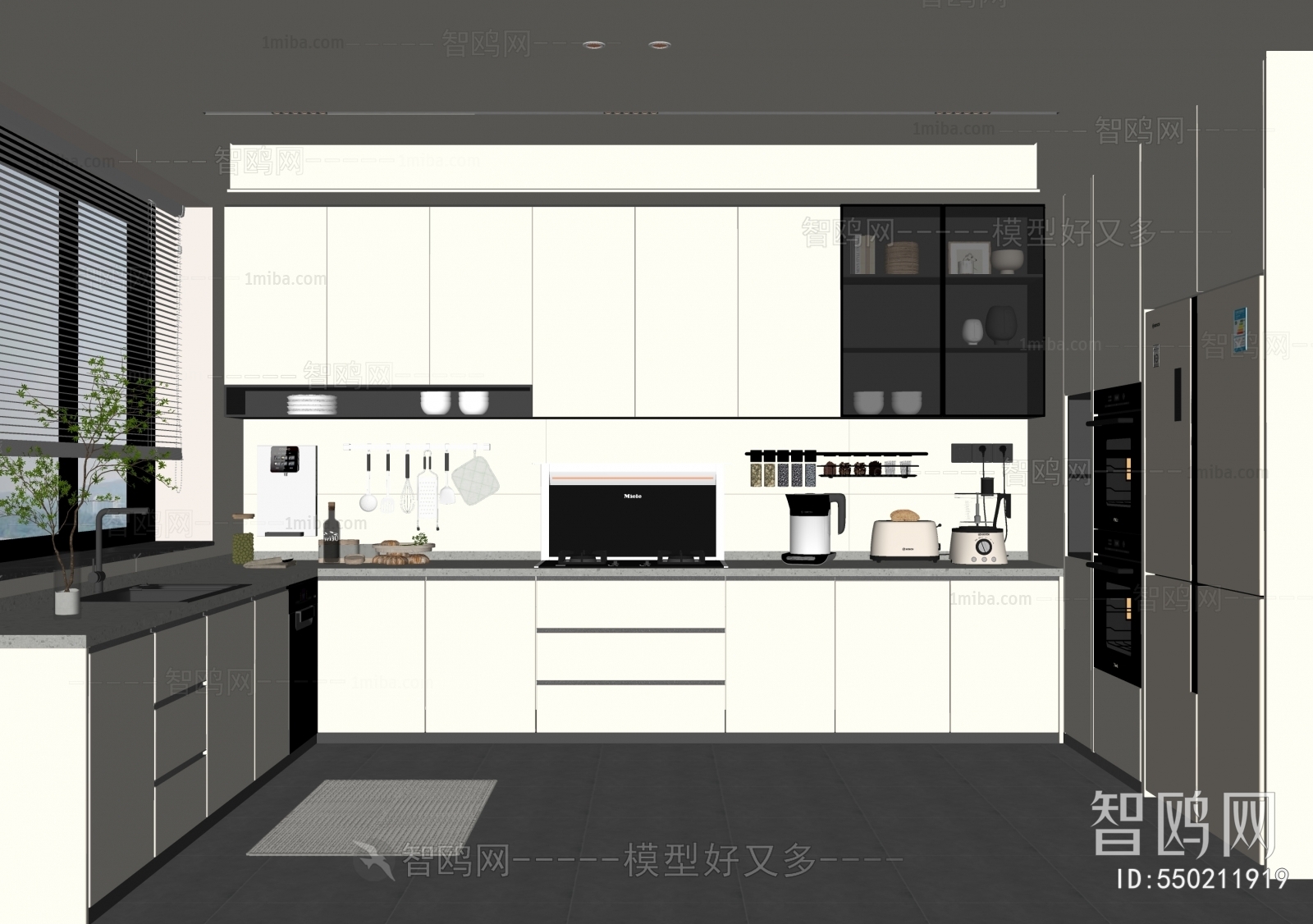 Modern The Kitchen