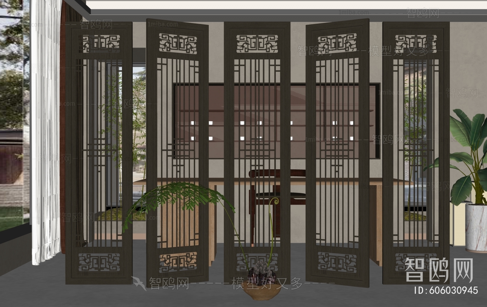 New Chinese Style Partition