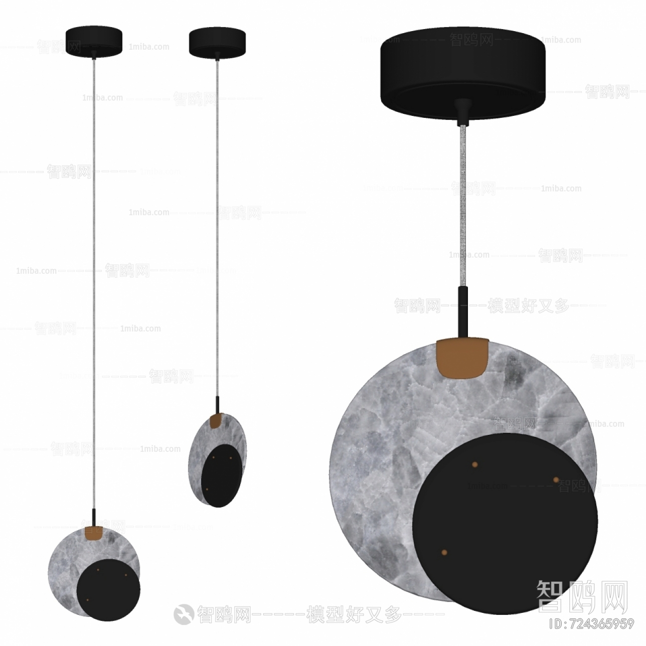 Modern Wabi-sabi Style Droplight