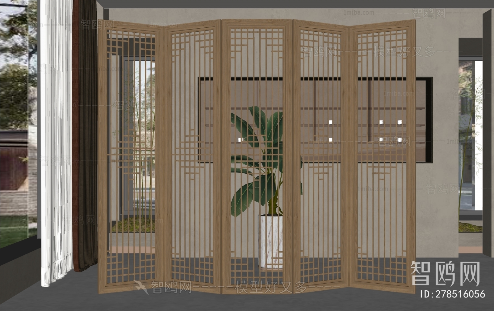 New Chinese Style Partition