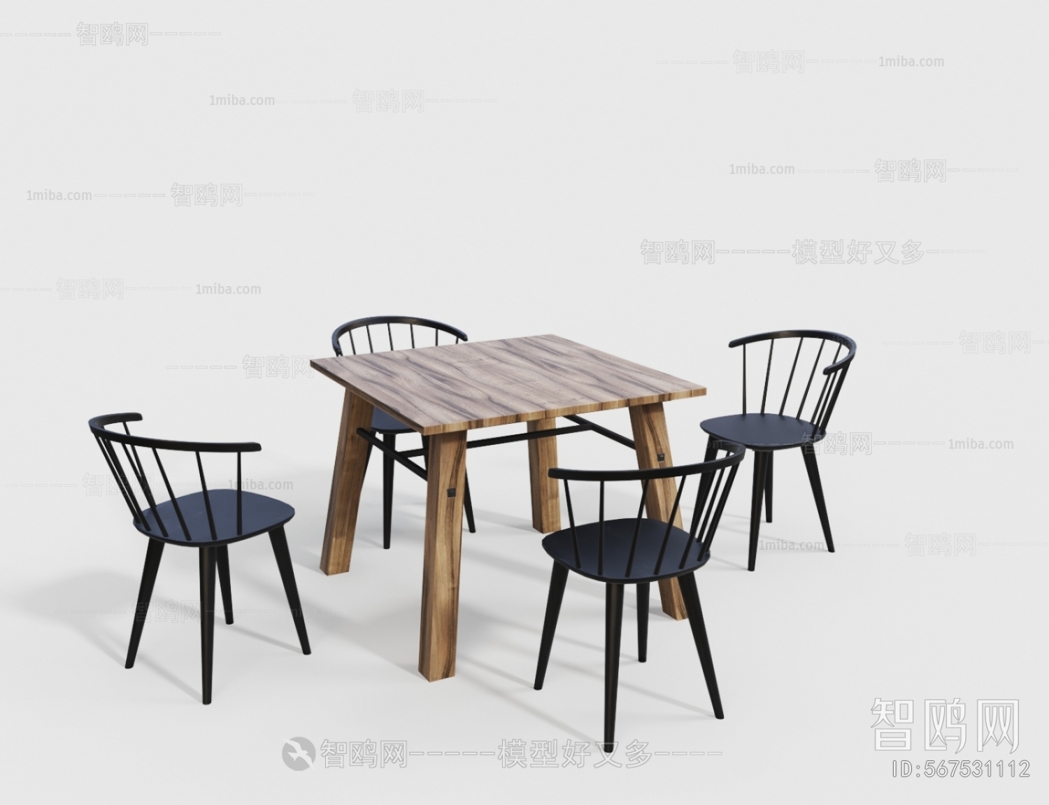 Nordic Style Dining Table And Chairs