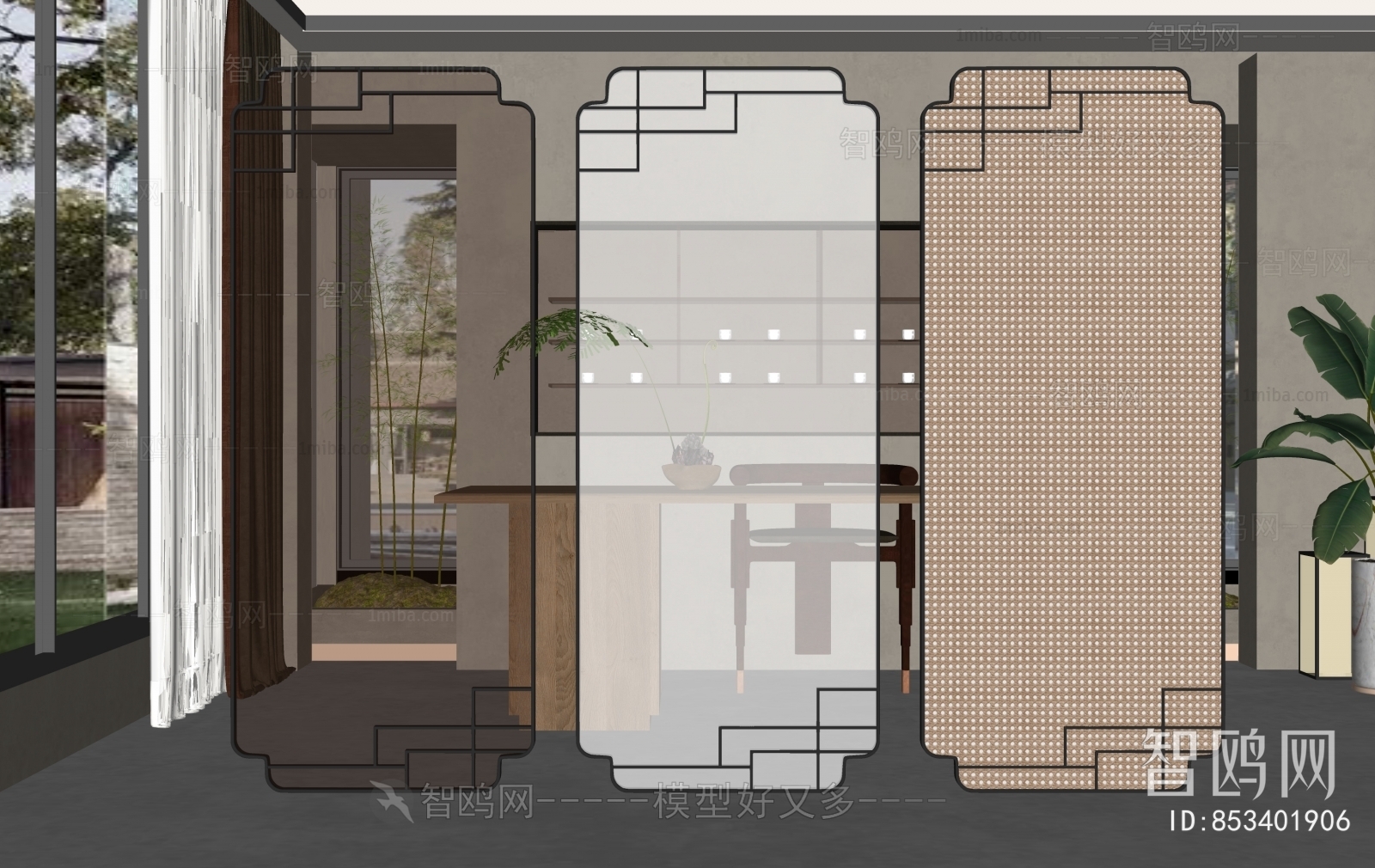 New Chinese Style Partition