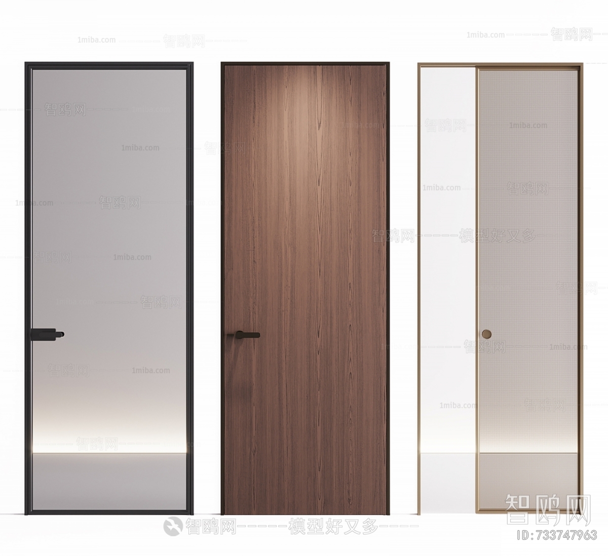 Modern Single Door