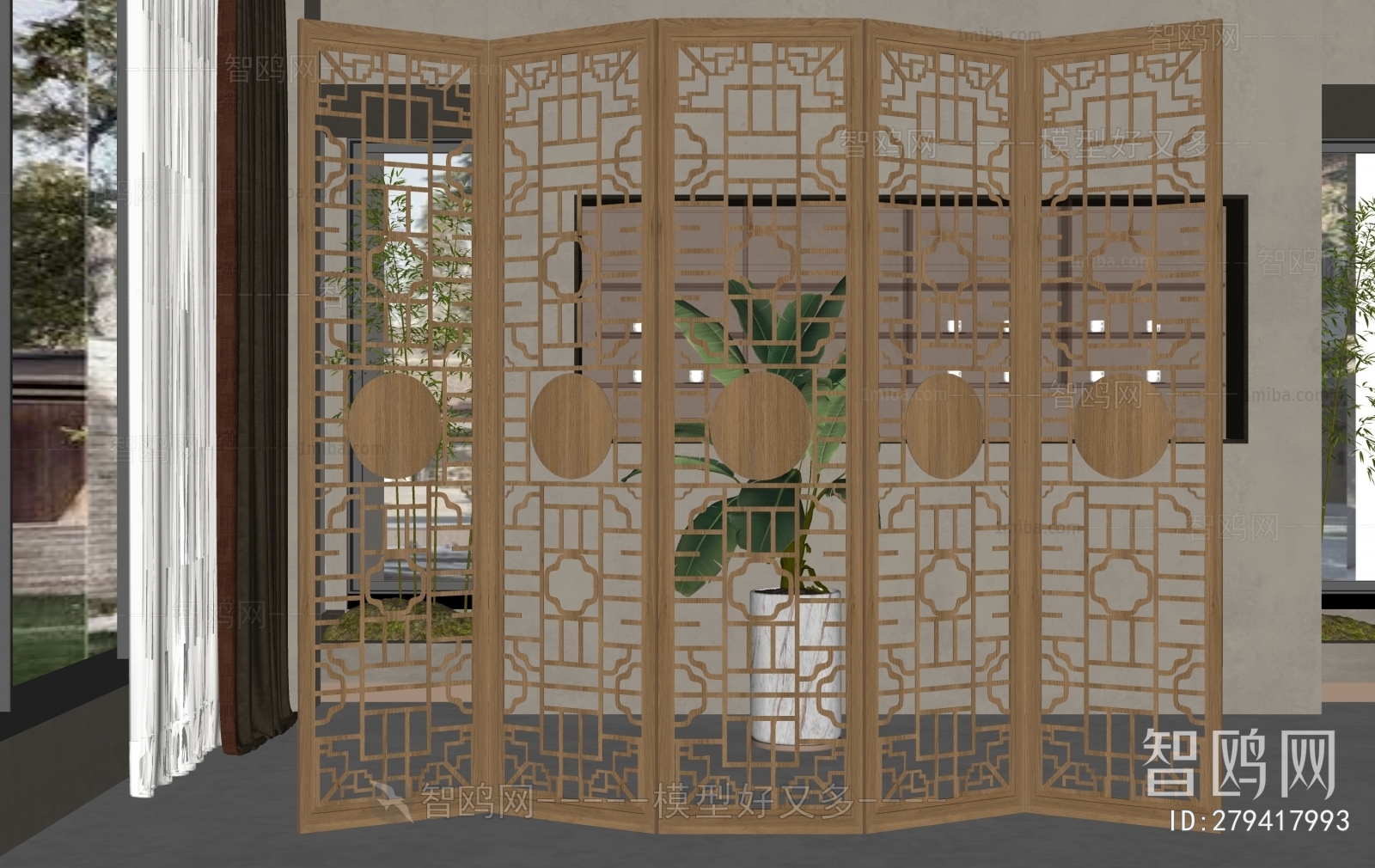 New Chinese Style Partition