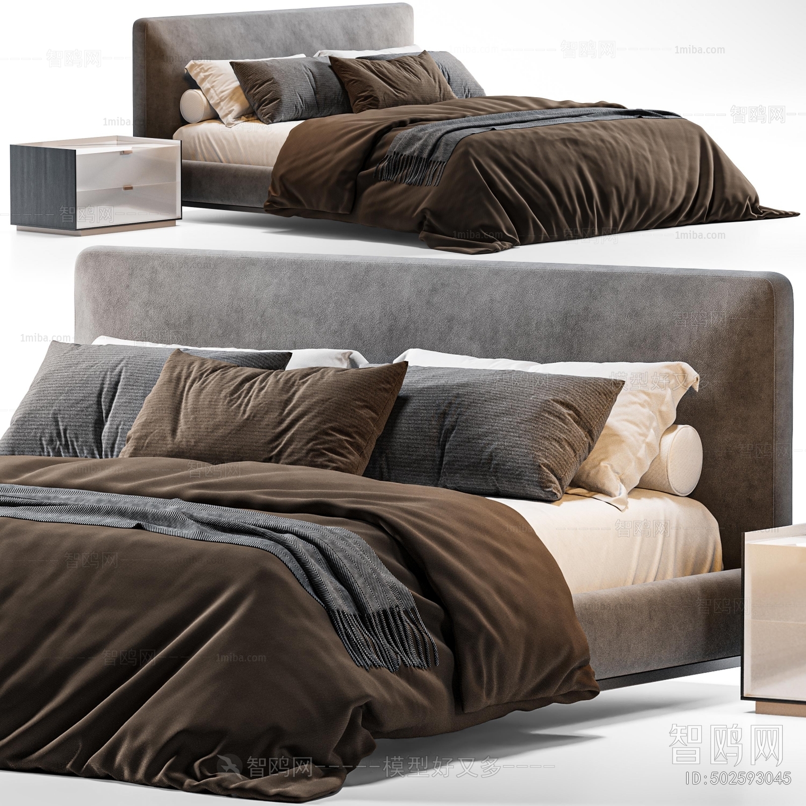 Modern Double Bed