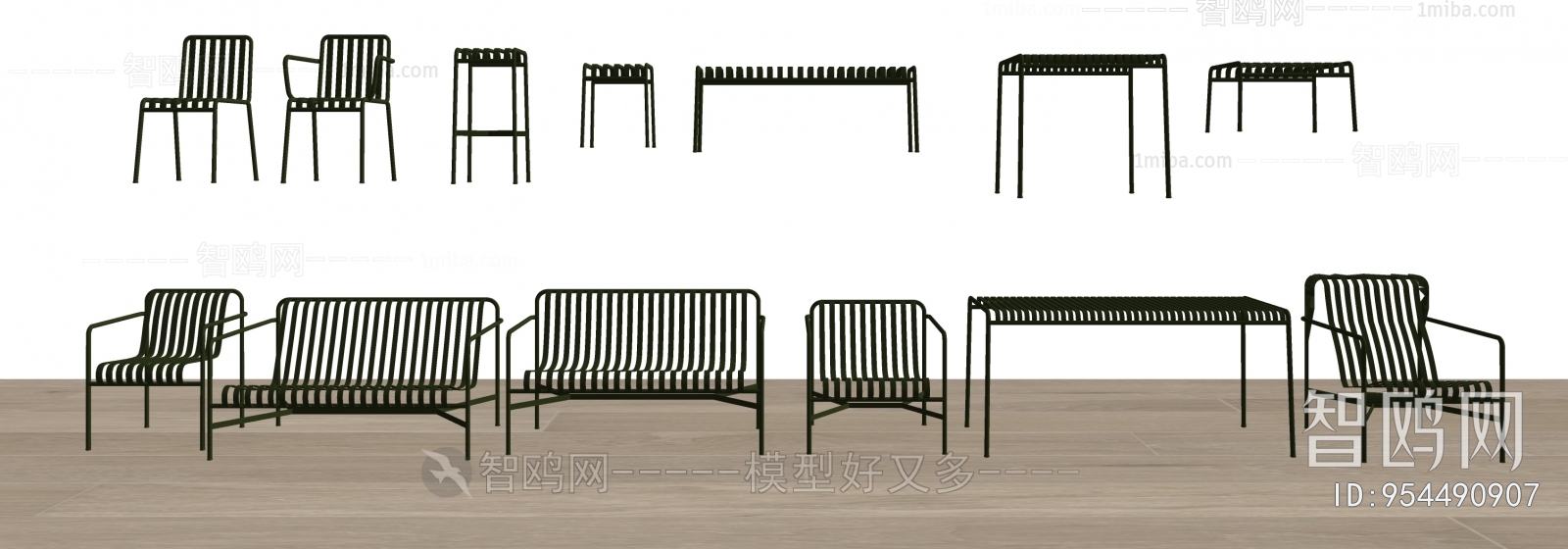 Nordic Style Outdoor Tables And Chairs