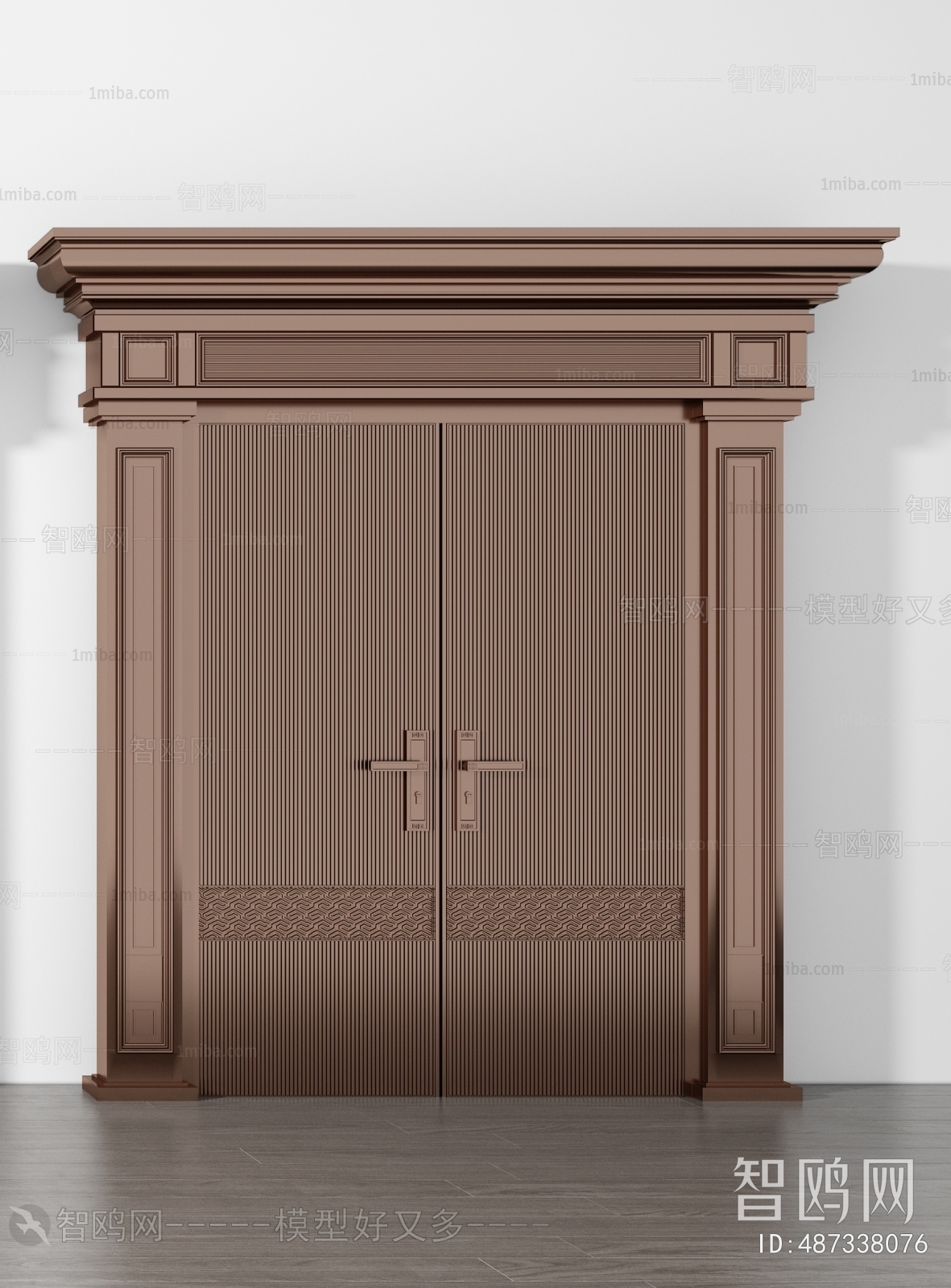 Modern Double Door