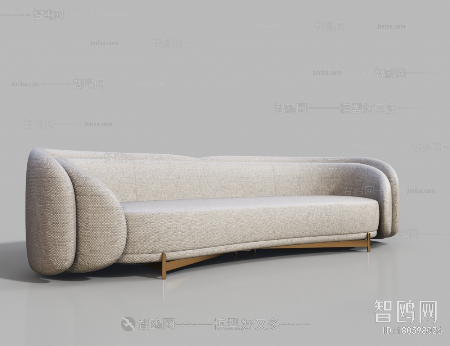 Modern Curved Sofa