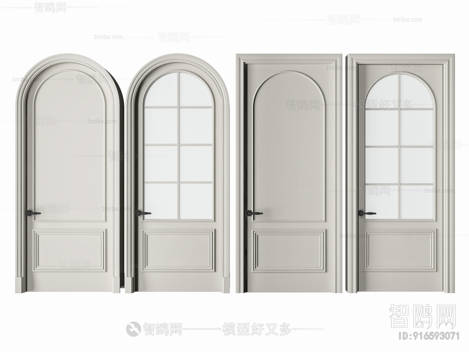 French Style Single Door