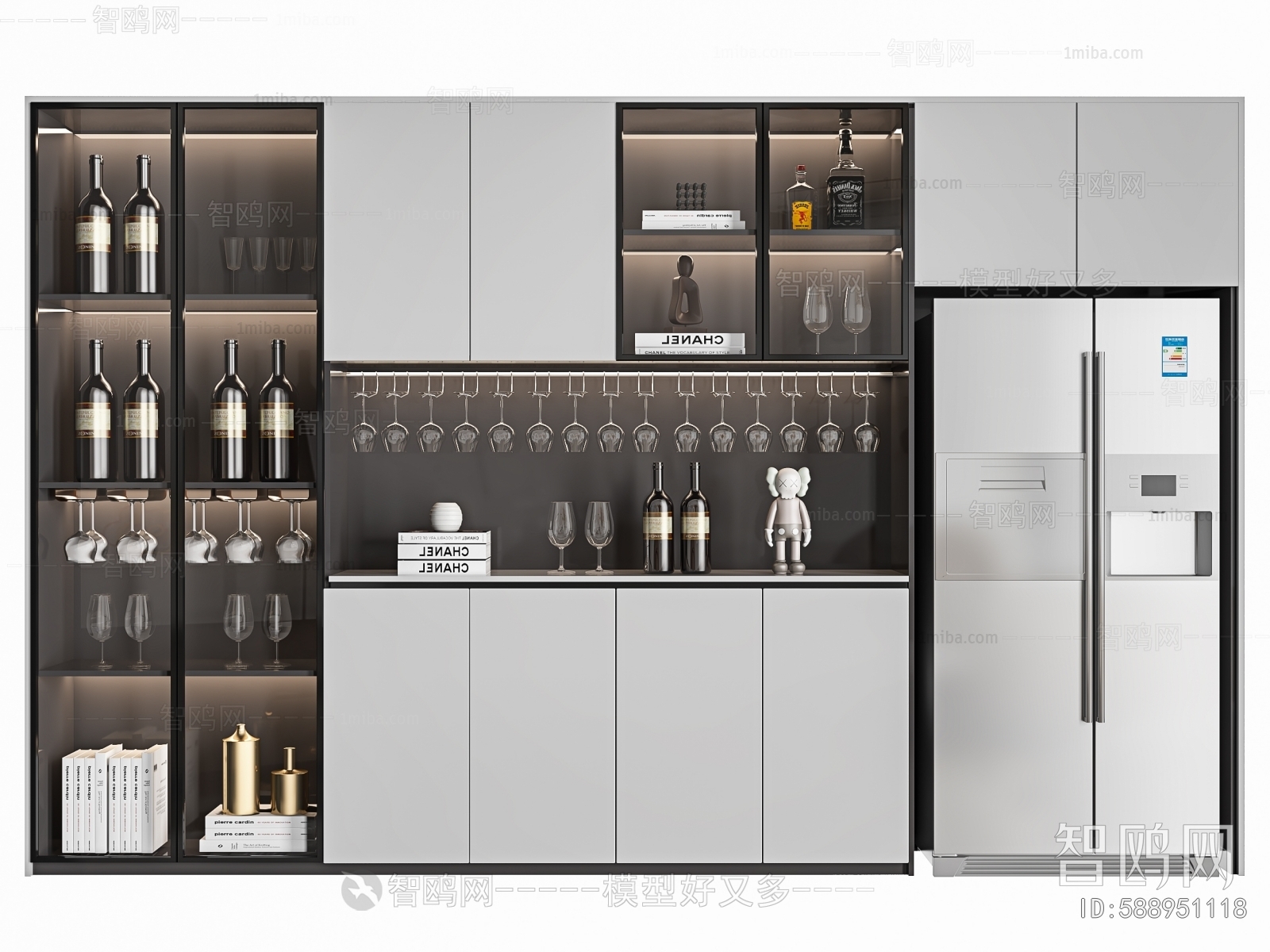 Modern Wine Cabinet