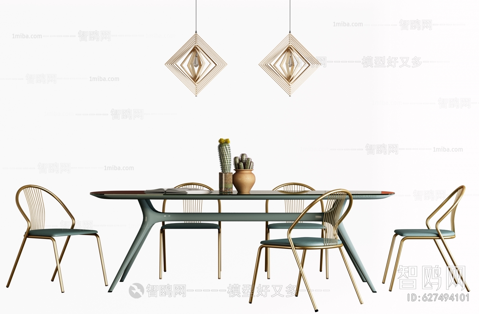 Nordic Style Dining Table And Chairs