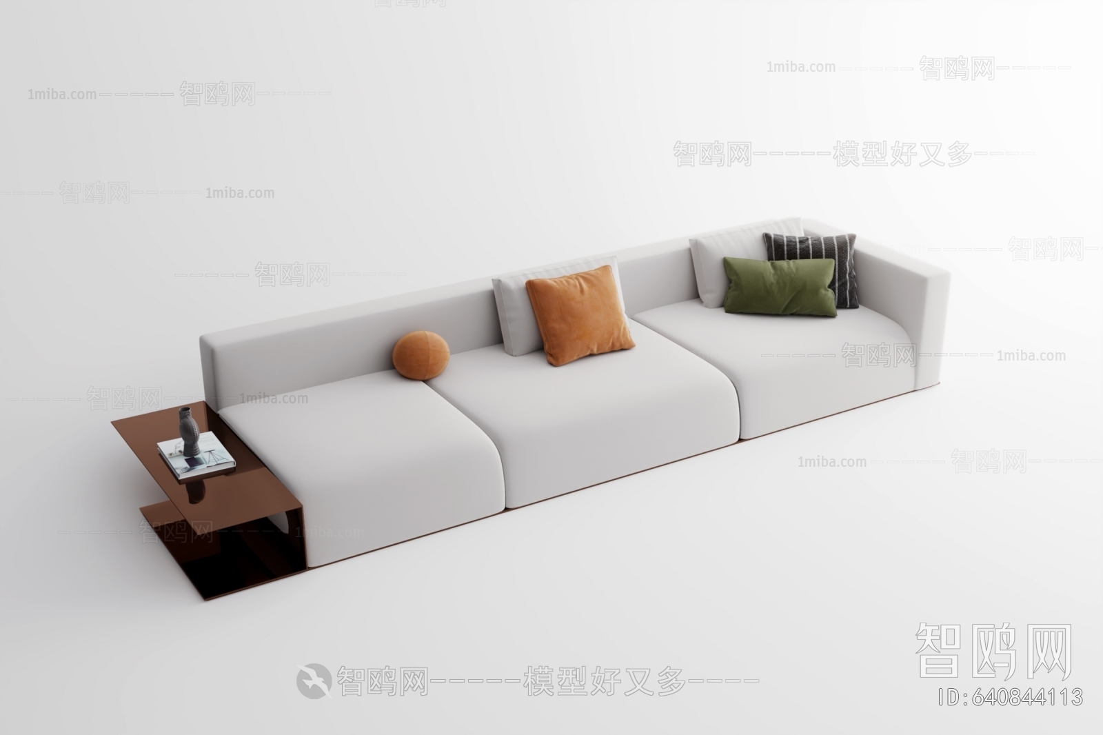 Modern Three-seat Sofa