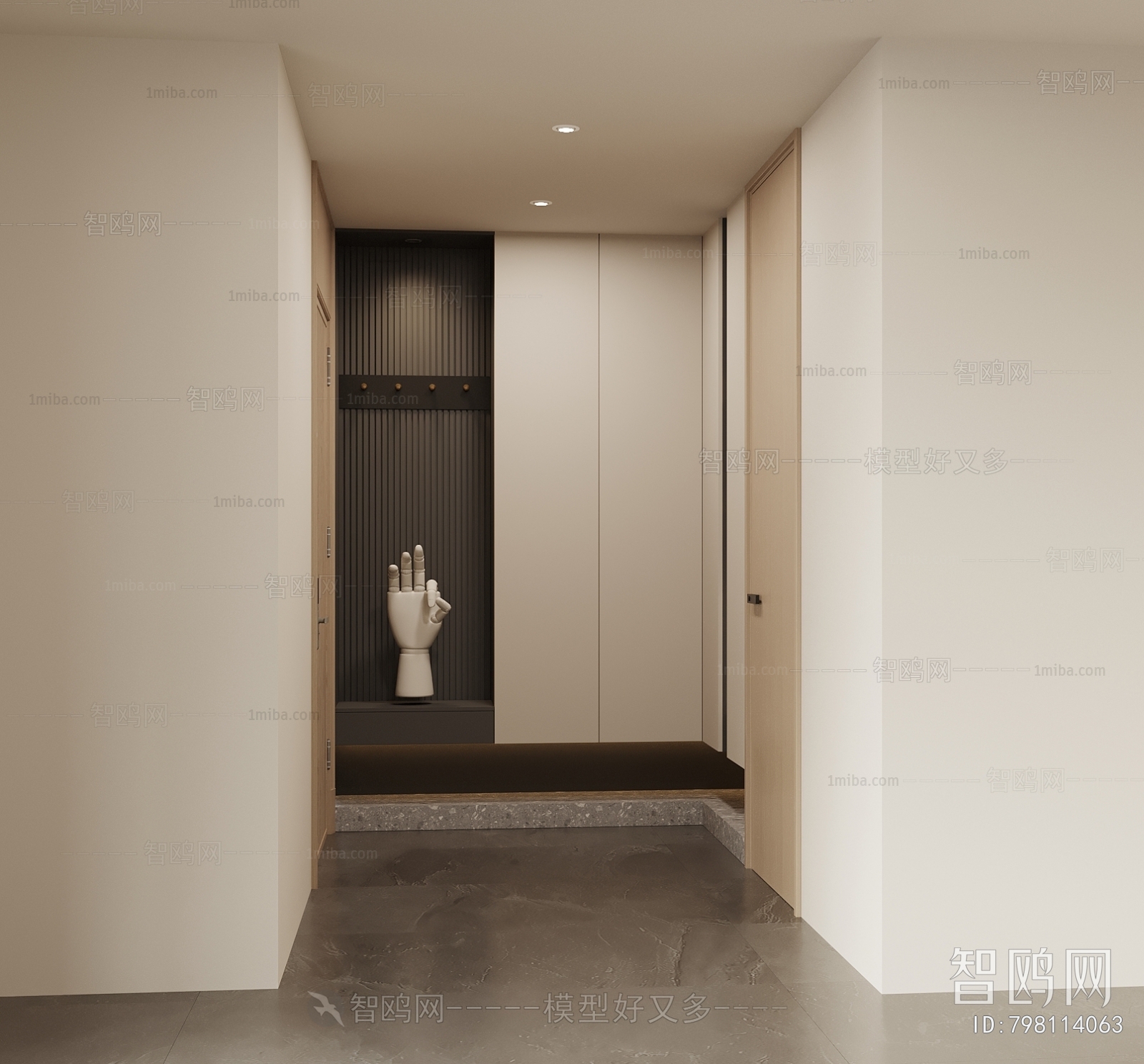 Modern Hallway