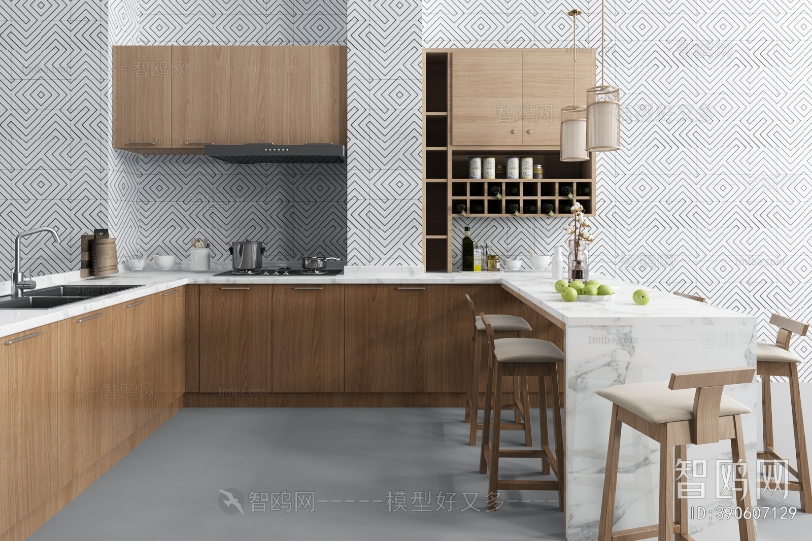 Modern Kitchen Cabinet