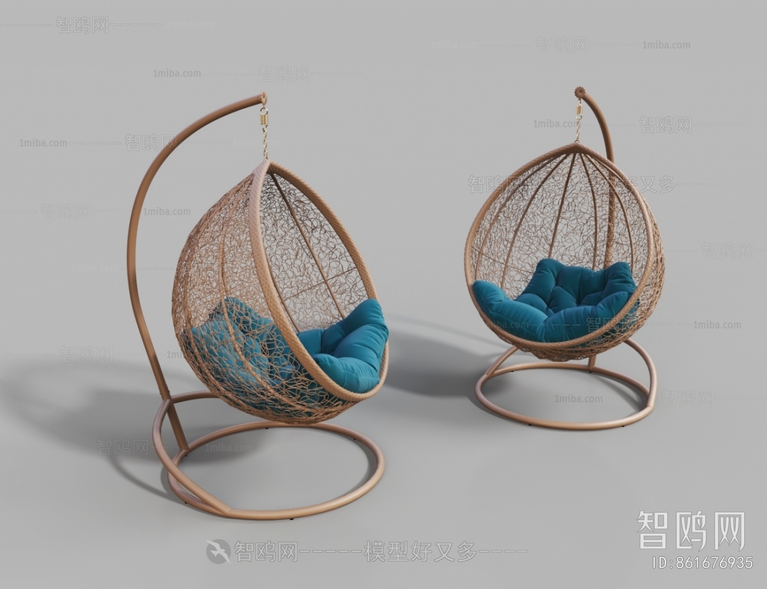 New Chinese Style Hanging Chair