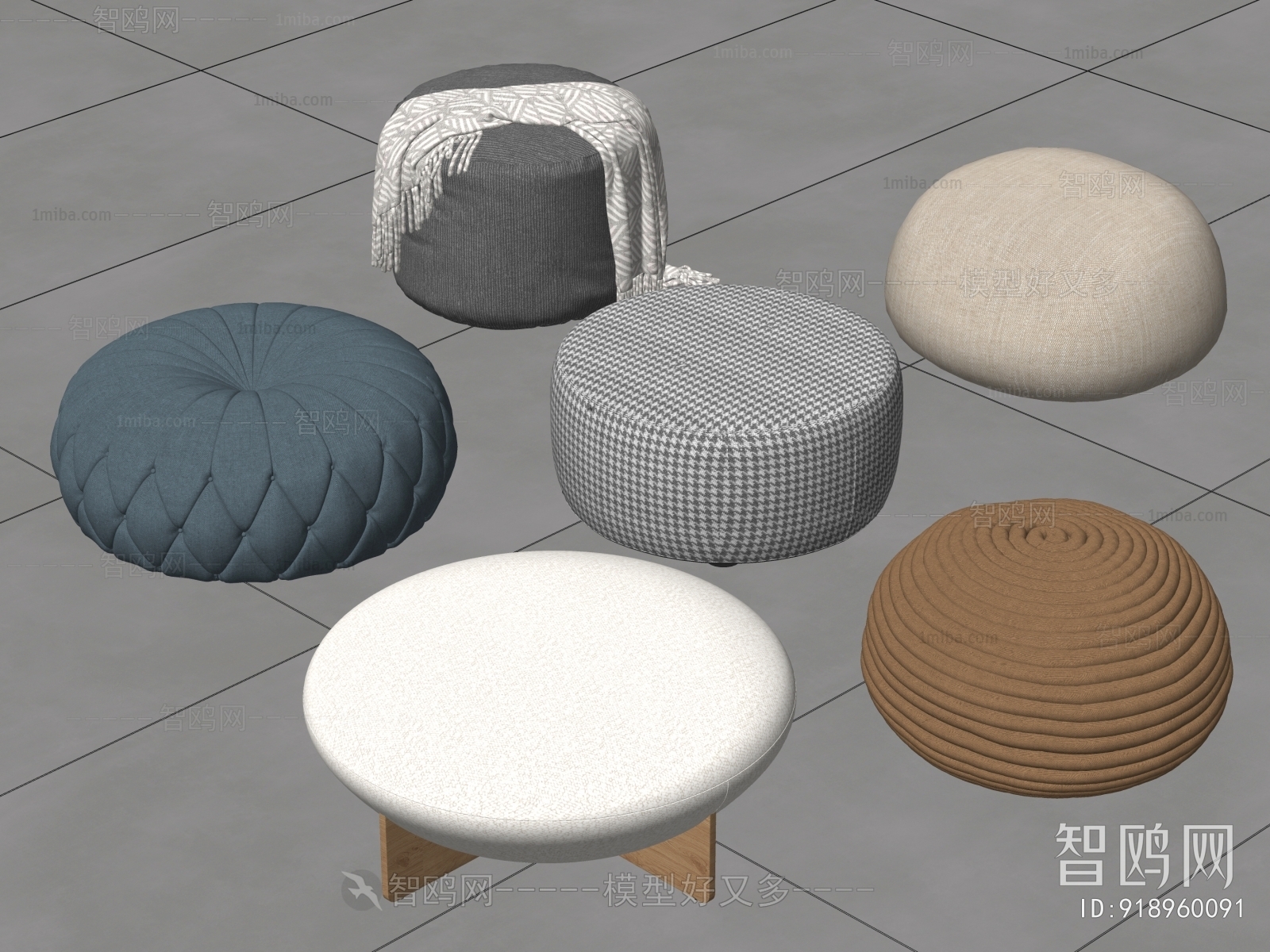 Modern Sofa Stool