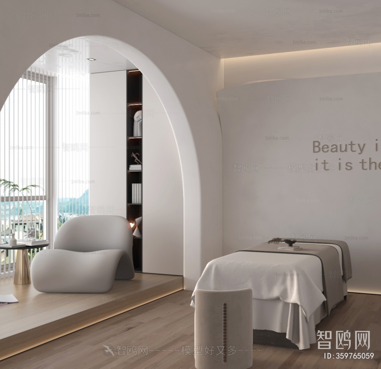 Wabi-sabi Style SPA Beauty