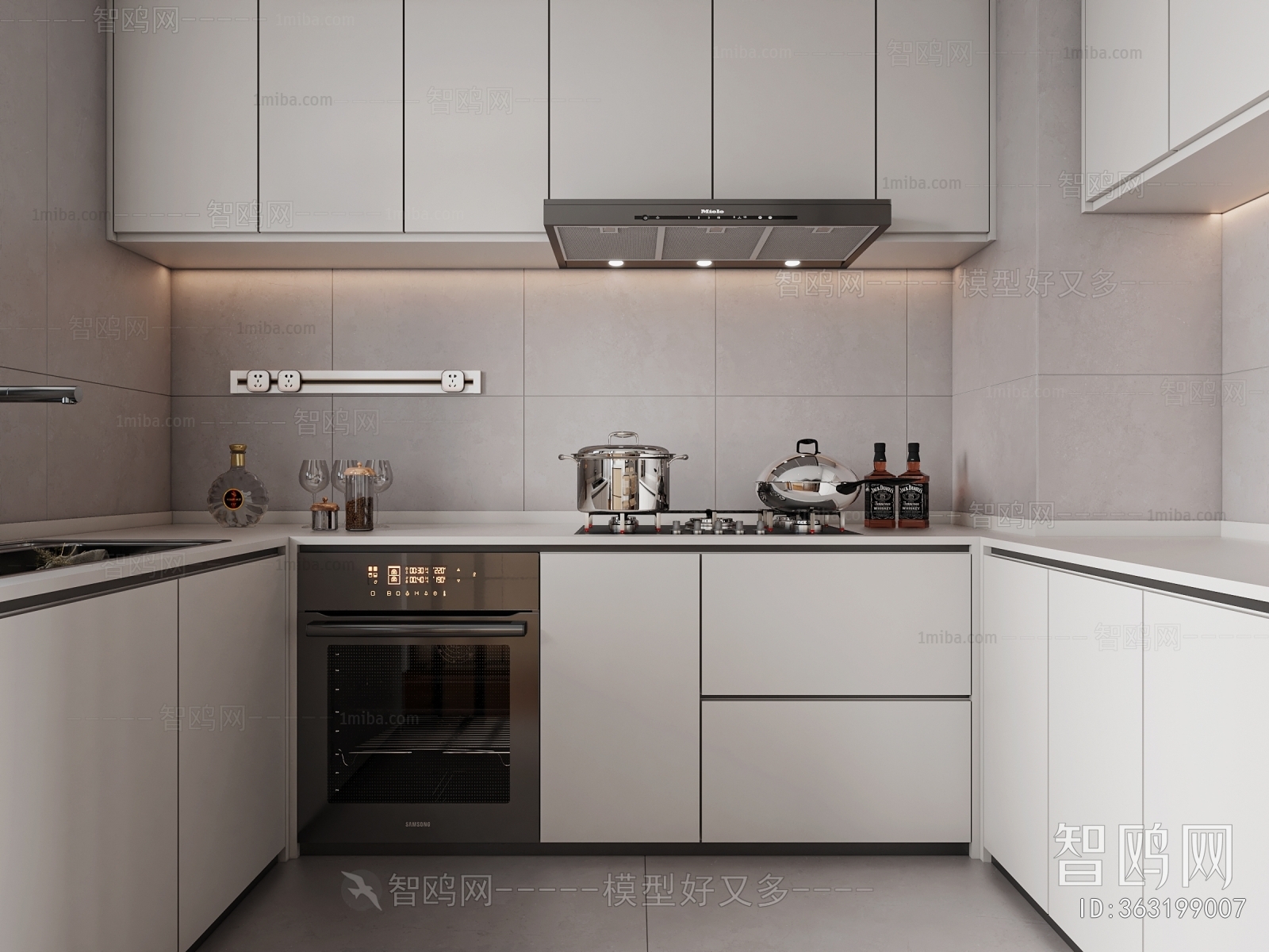 Modern The Kitchen