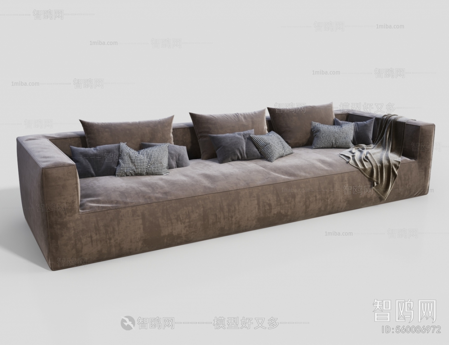 Modern Multi Person Sofa