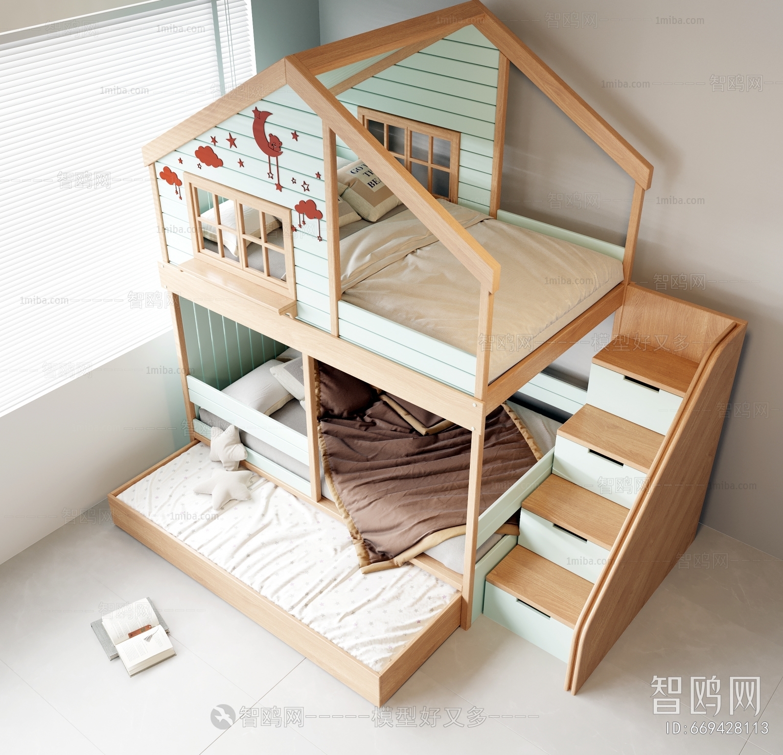 Modern Bunk Bed