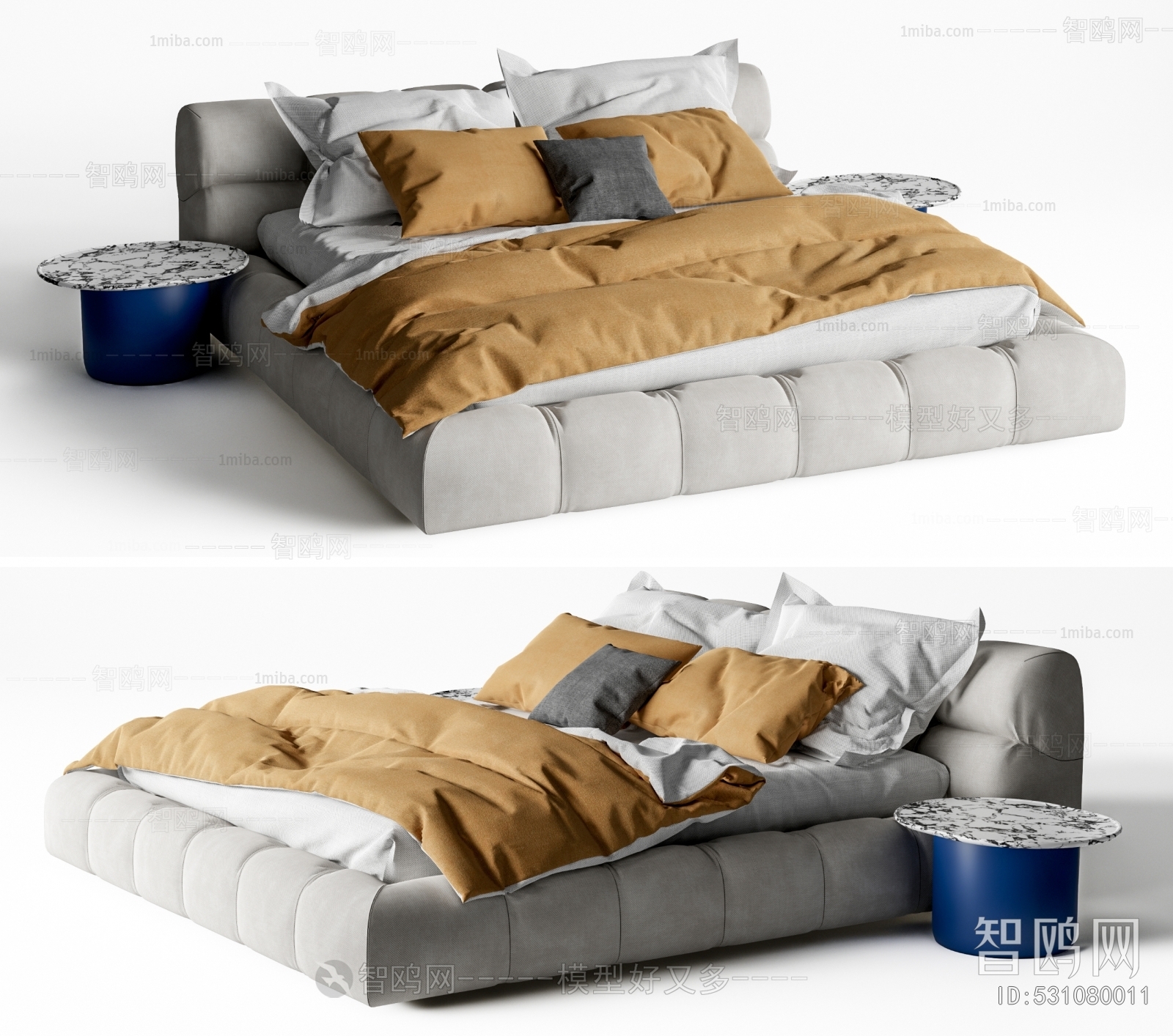 Modern Double Bed