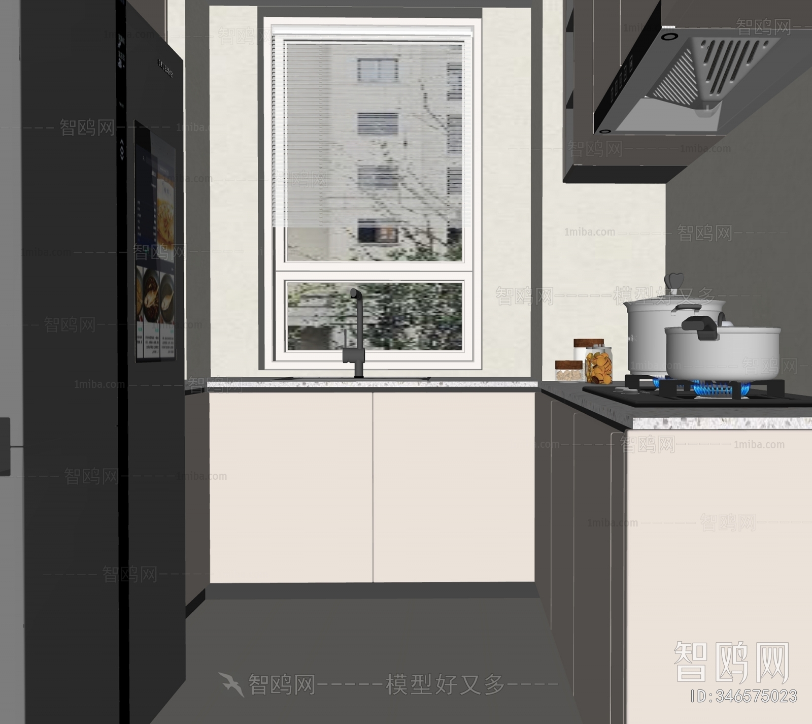 Modern The Kitchen Sketchup Model Download Model ID 346575023 1miba   4787c1773681505b54997b88beb73ebd 