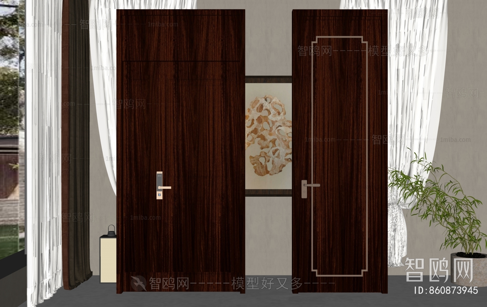 New Chinese Style Door