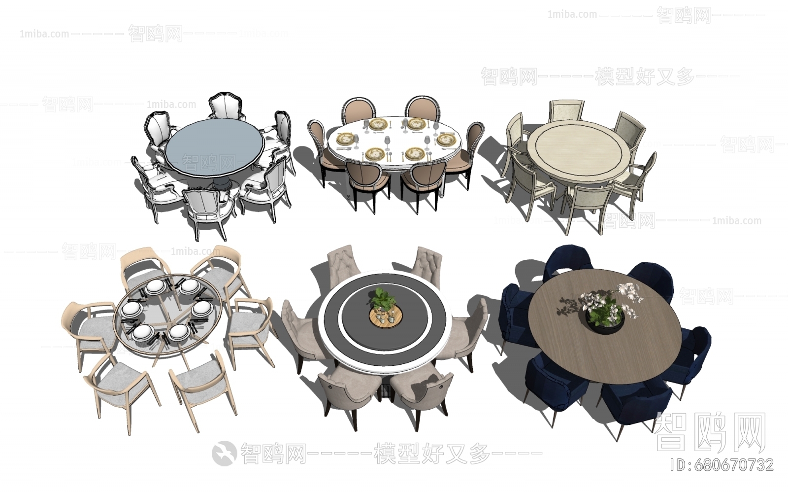 New Chinese Style Dining Table And Chairs