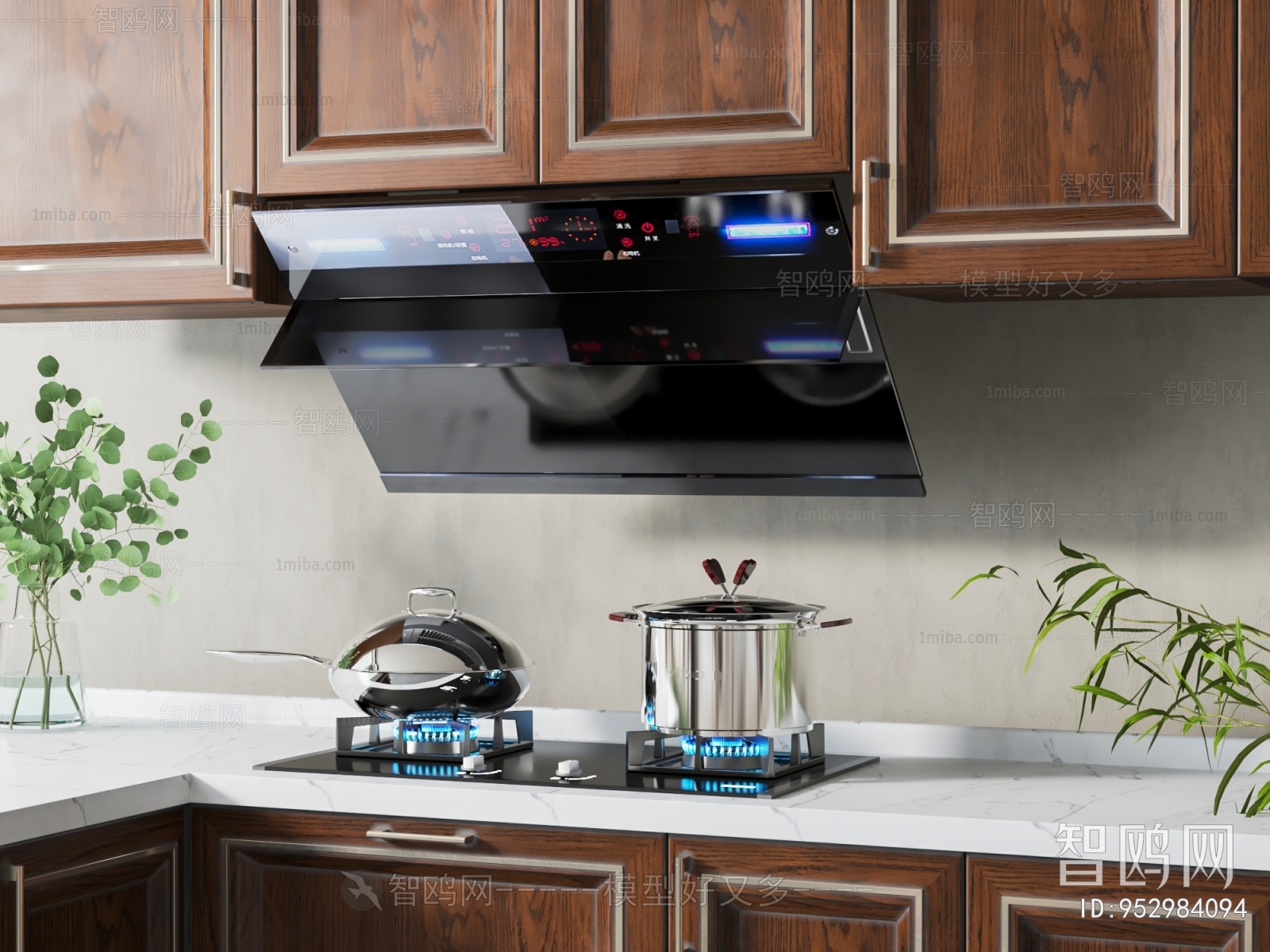 American Style Kitchen Electric Gas Range