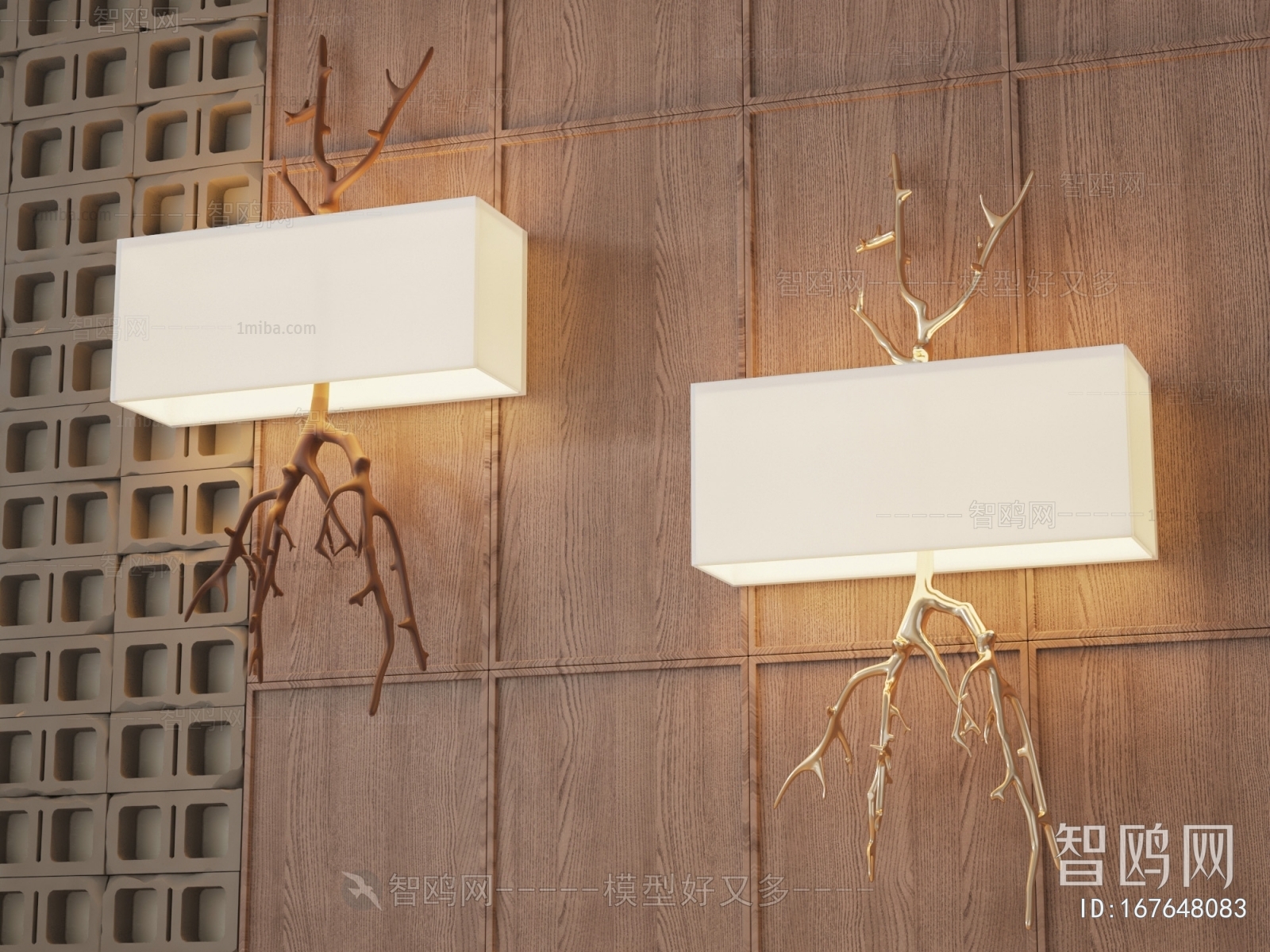 New Chinese Style Wall Lamp