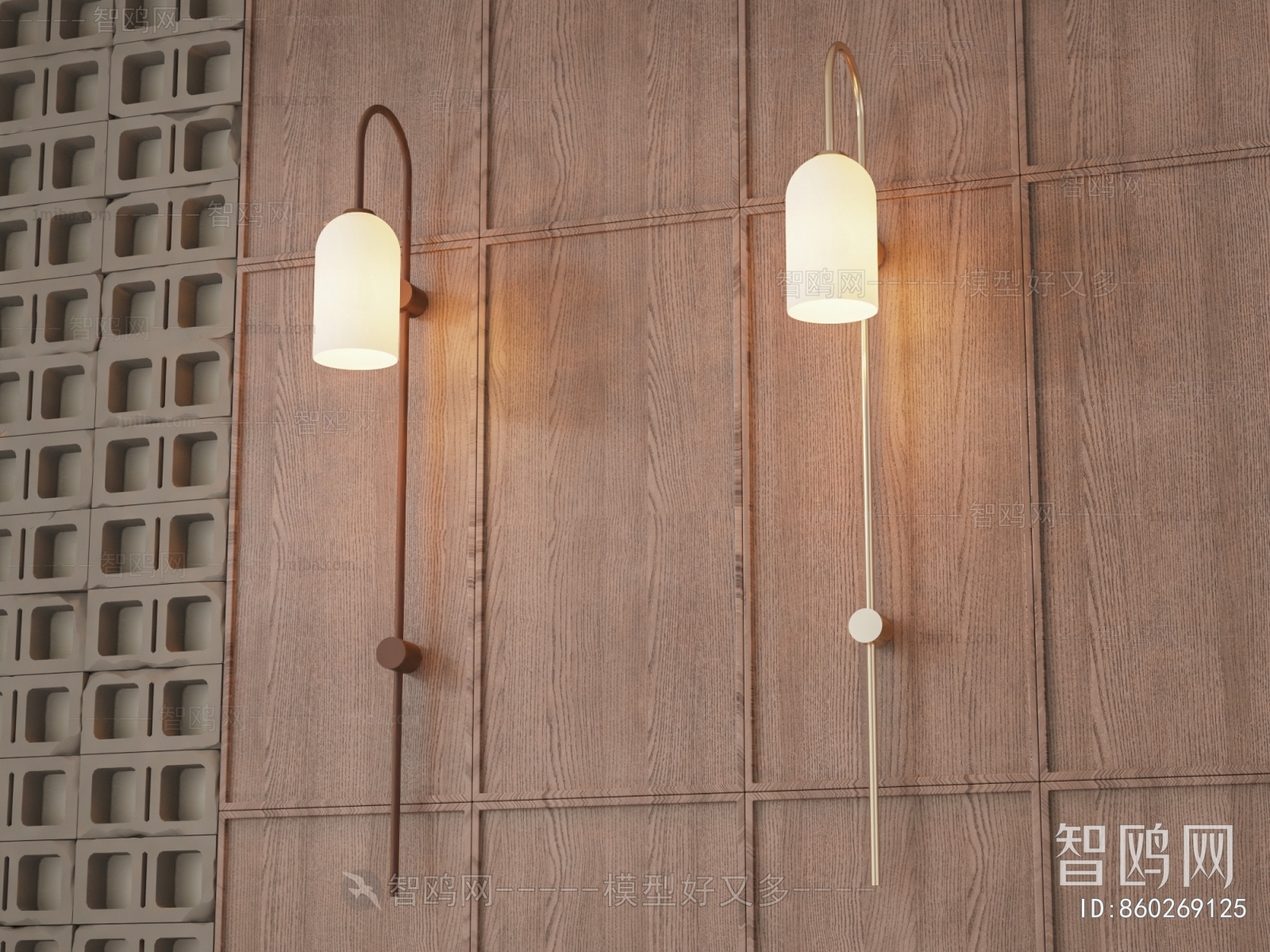 New Chinese Style Wall Lamp