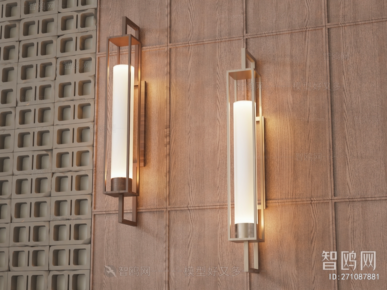 New Chinese Style Wall Lamp