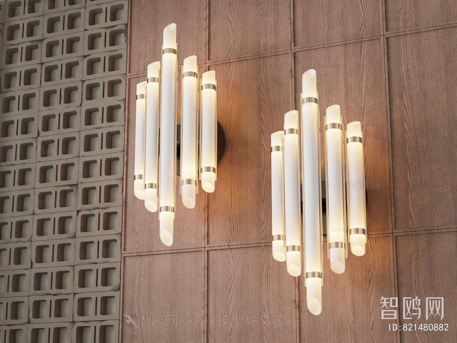 New Chinese Style Wall Lamp