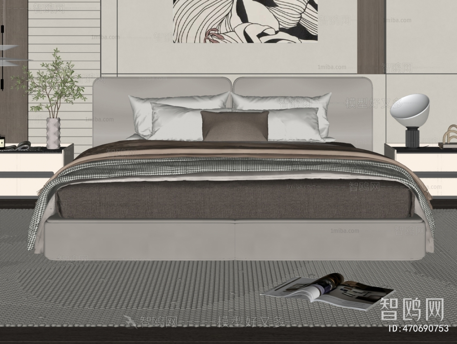 Modern Double Bed