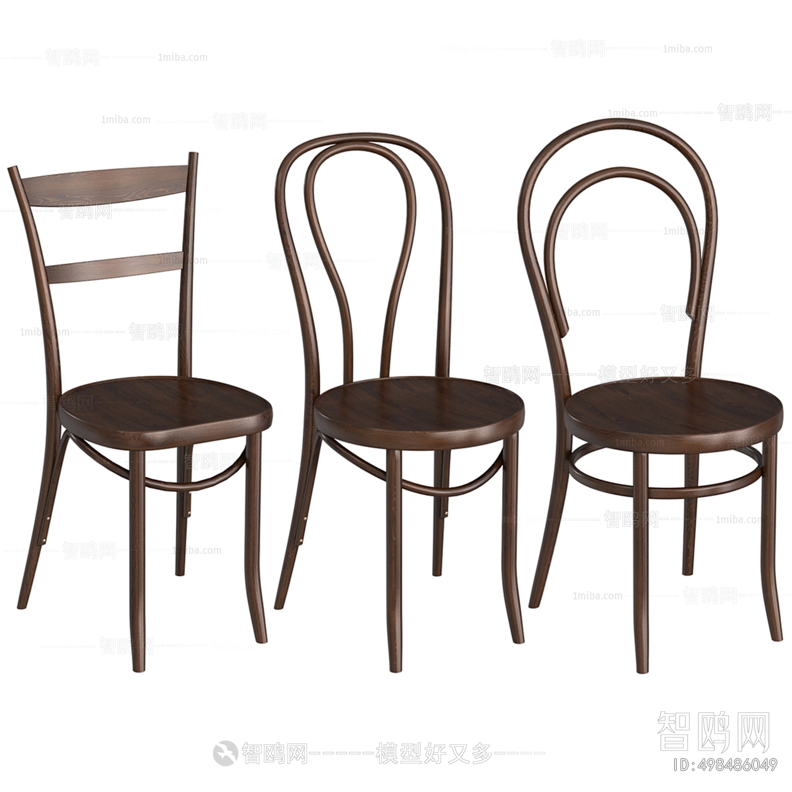 Modern Wabi-sabi Style Single Chair
