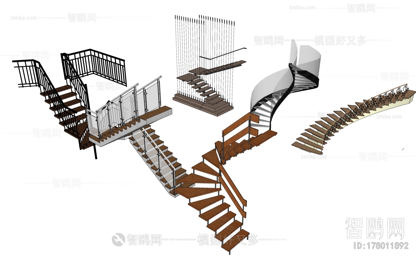 Modern Rotating Staircase