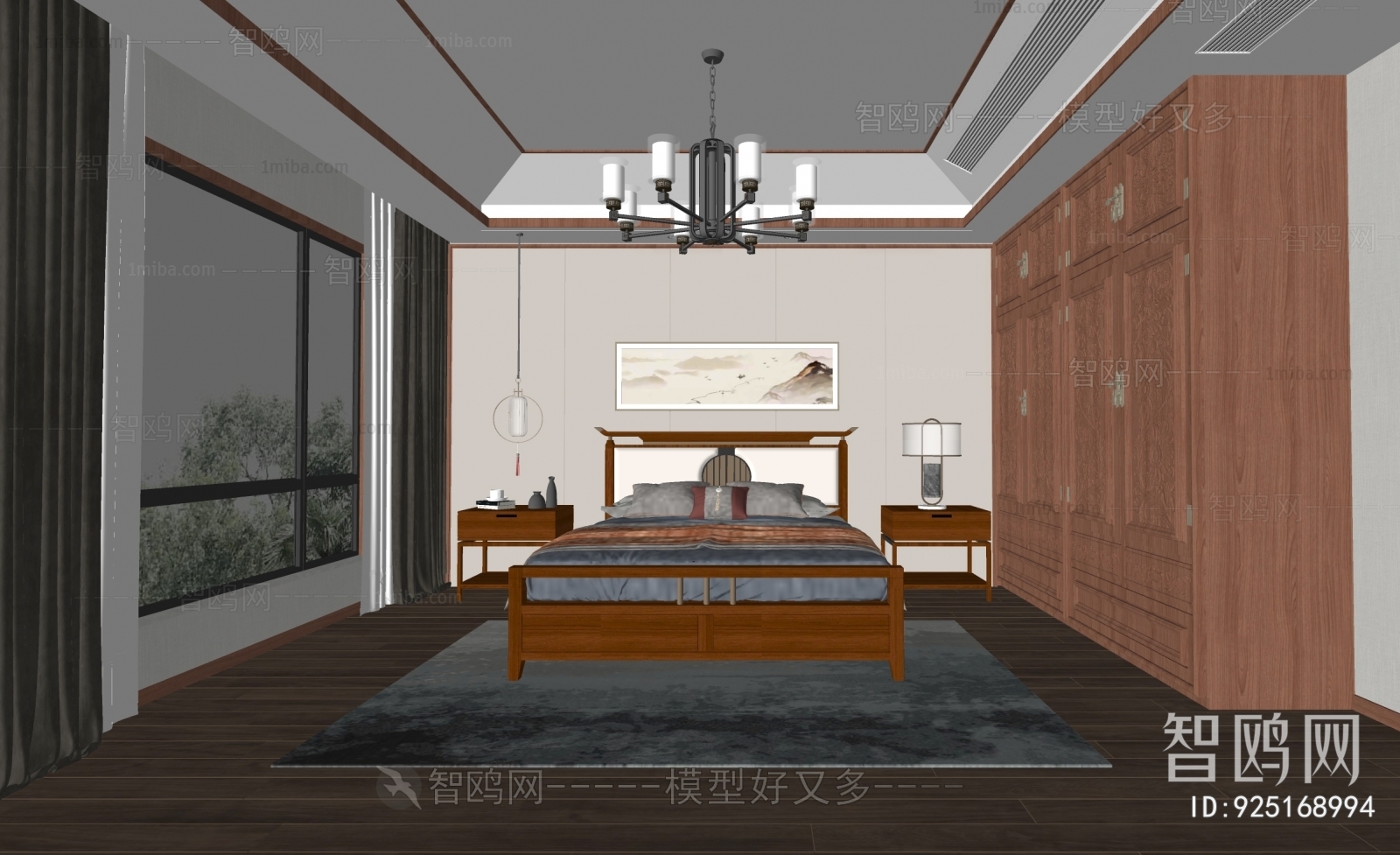 Chinese Style Bedroom