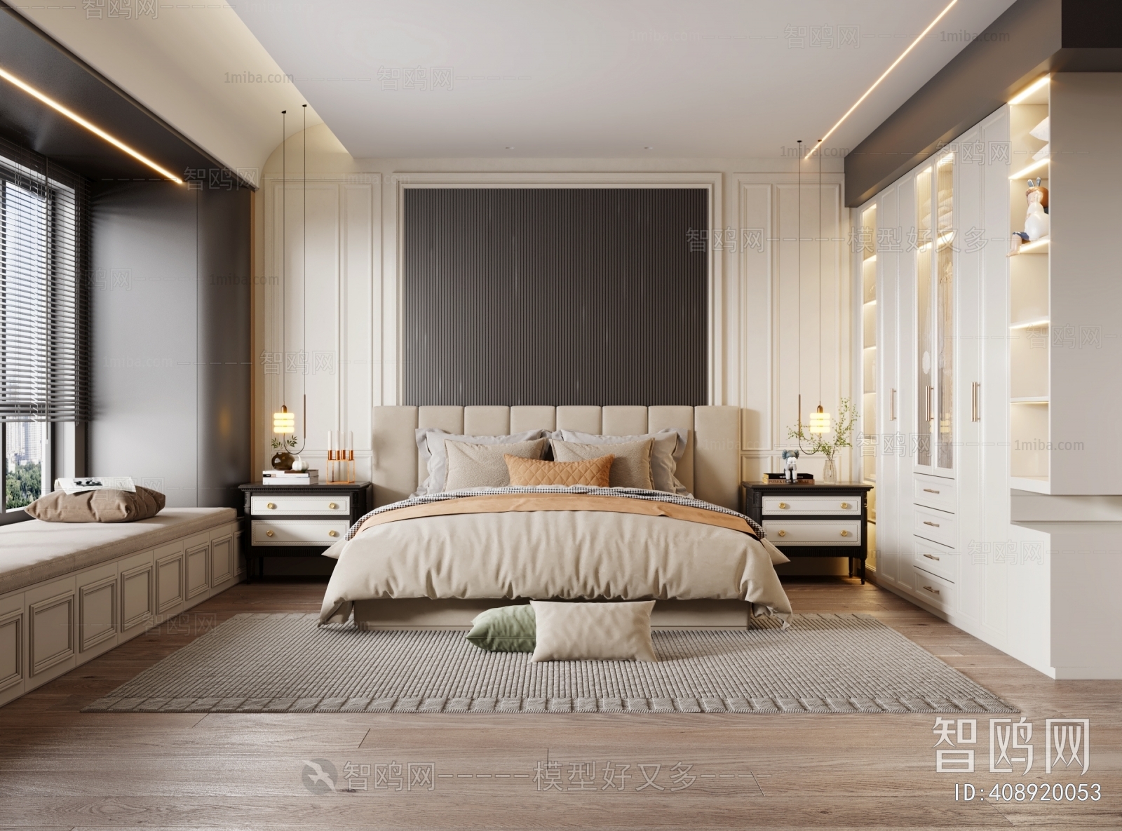 French Style Bedroom