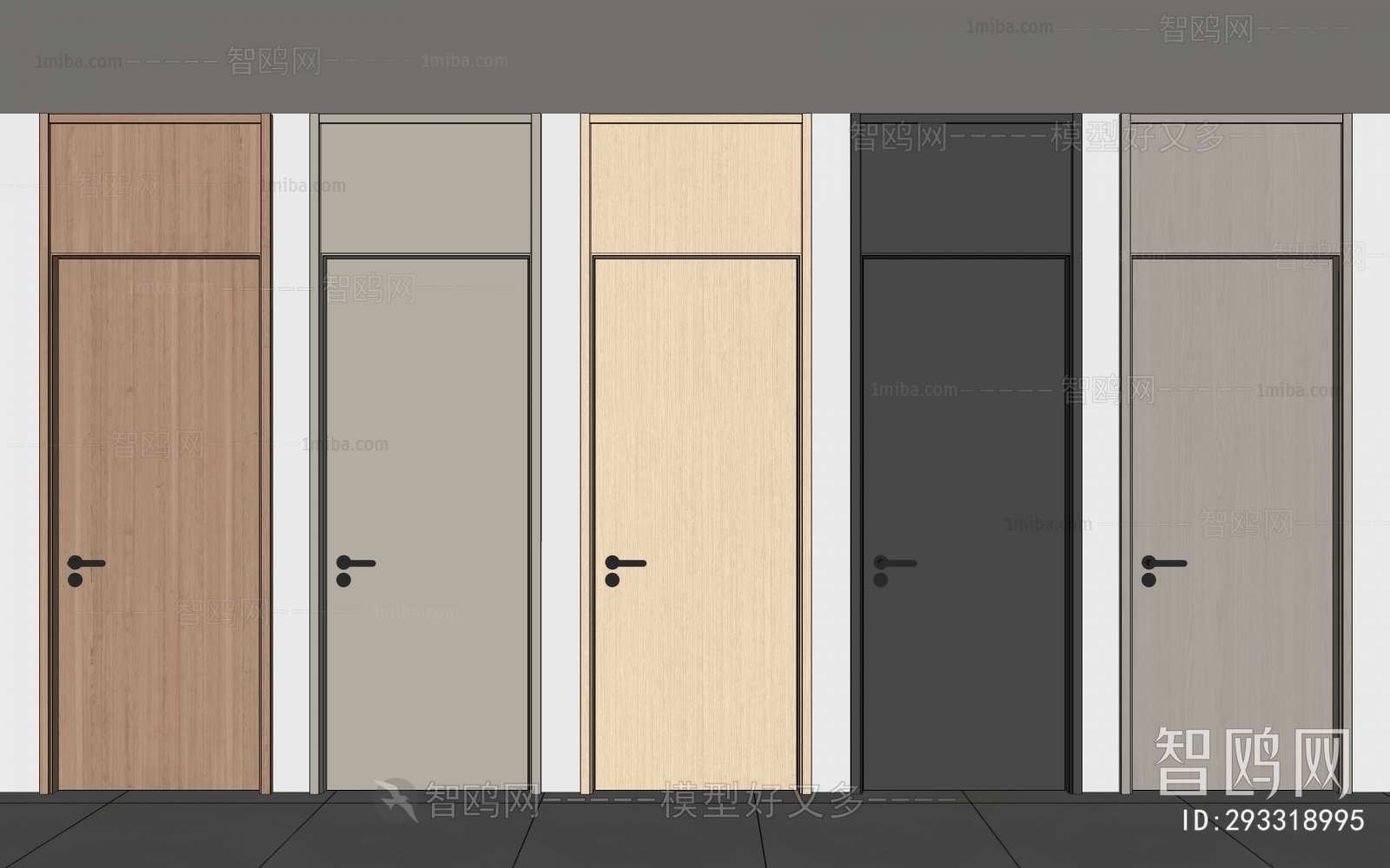 Modern Single Door