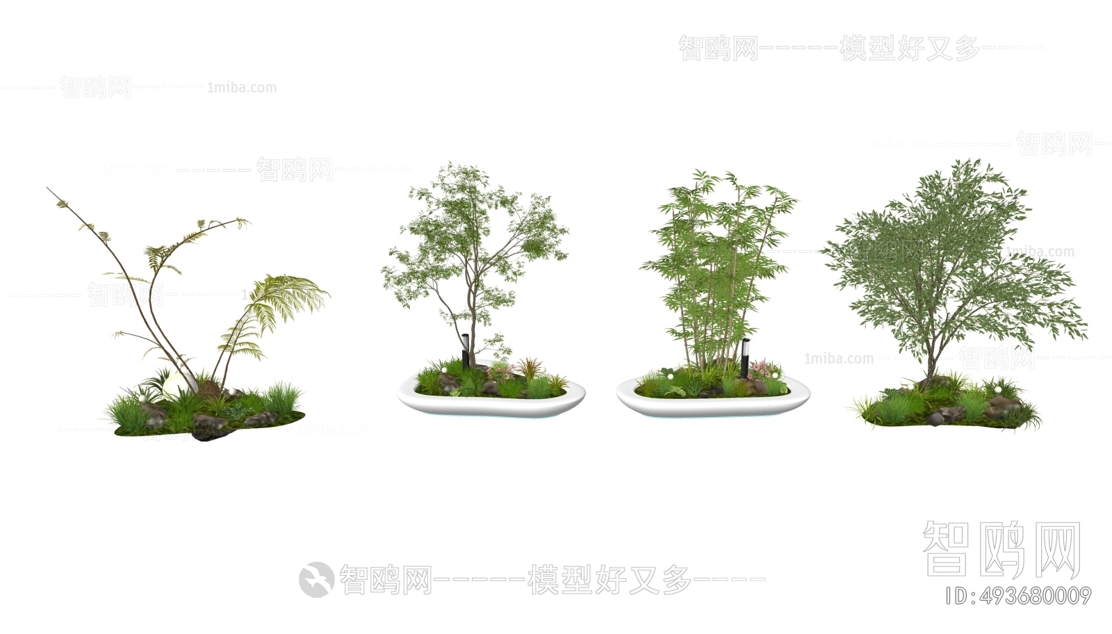 现代景观植物小品