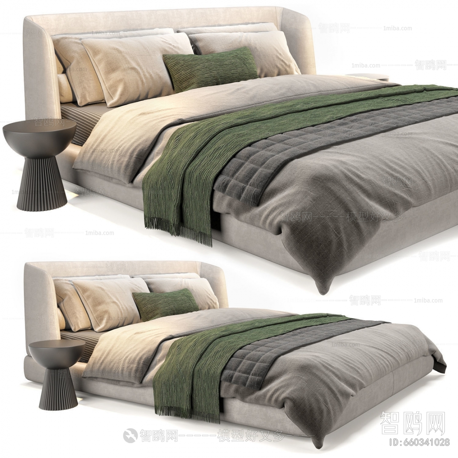 Modern Double Bed