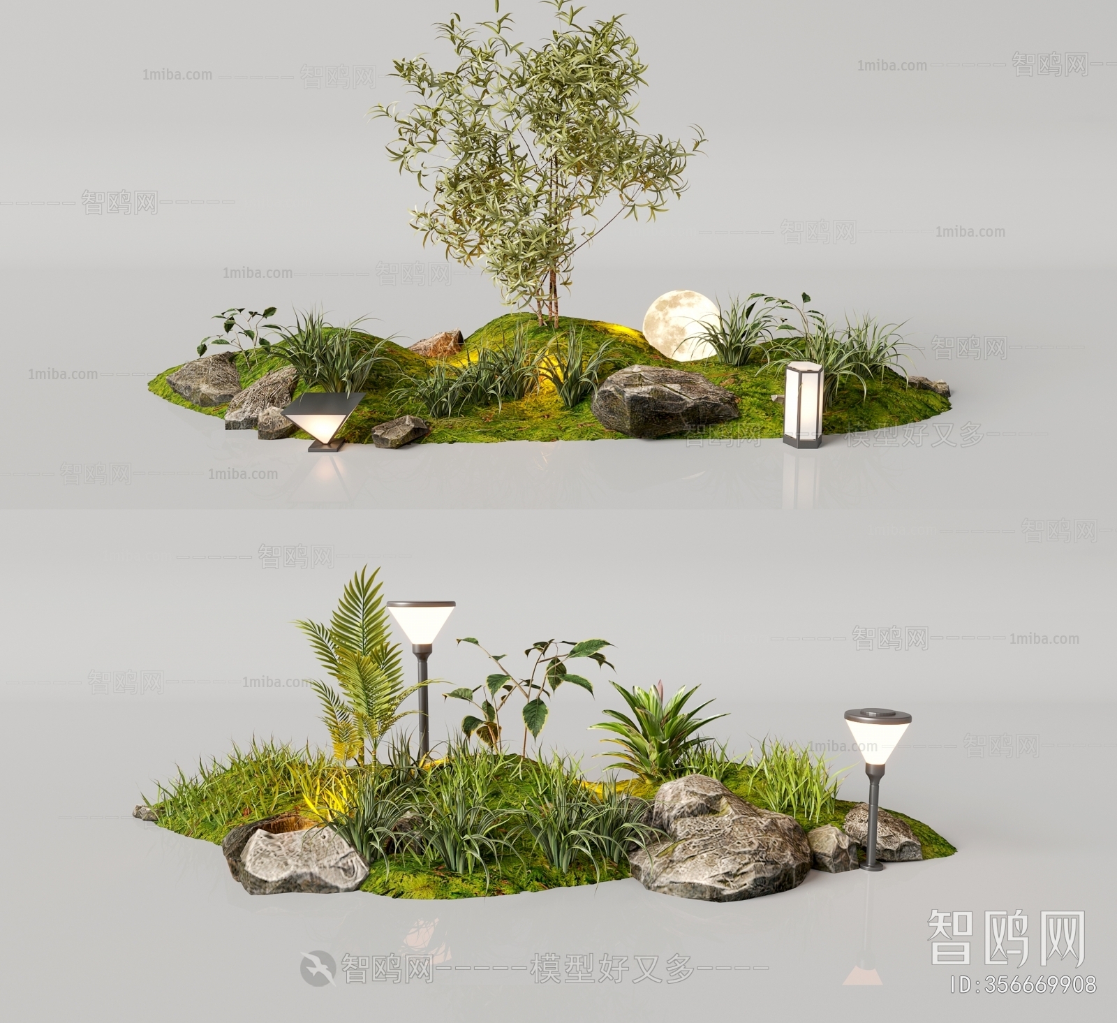 现代景观植物小品