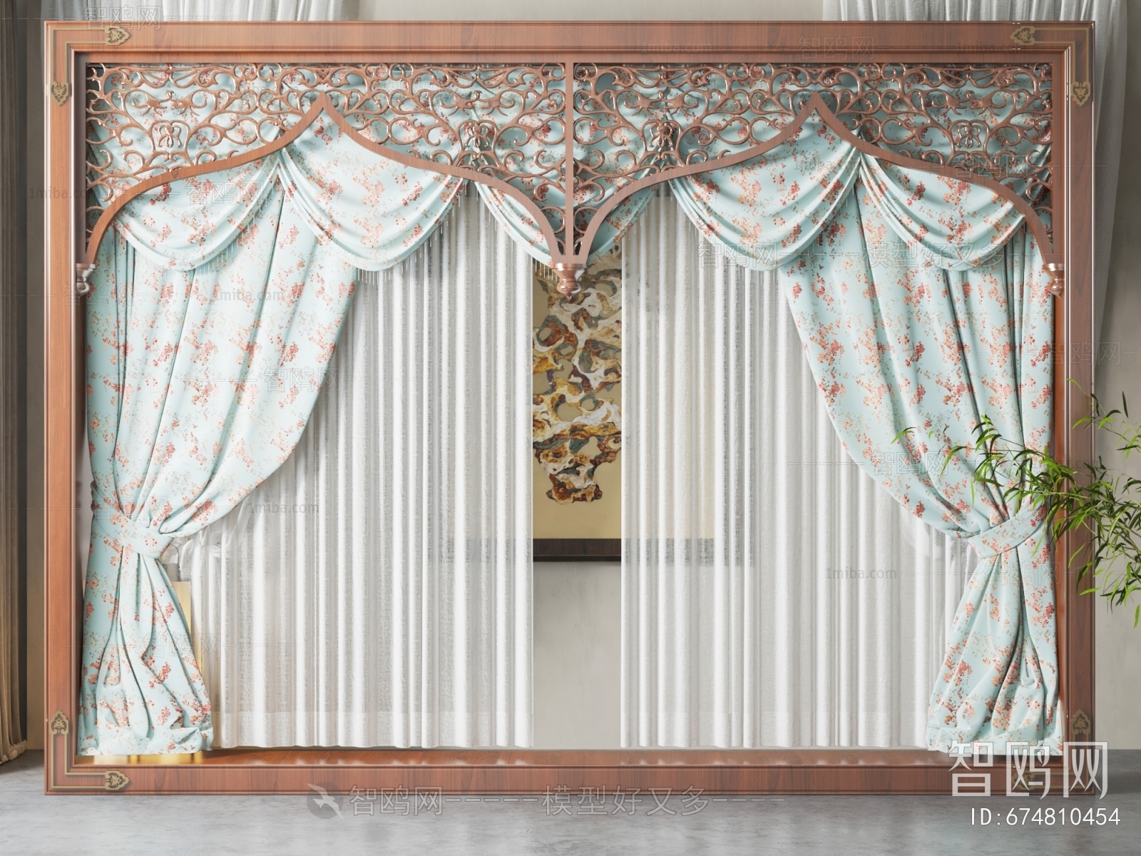 Chinese Style The Curtain