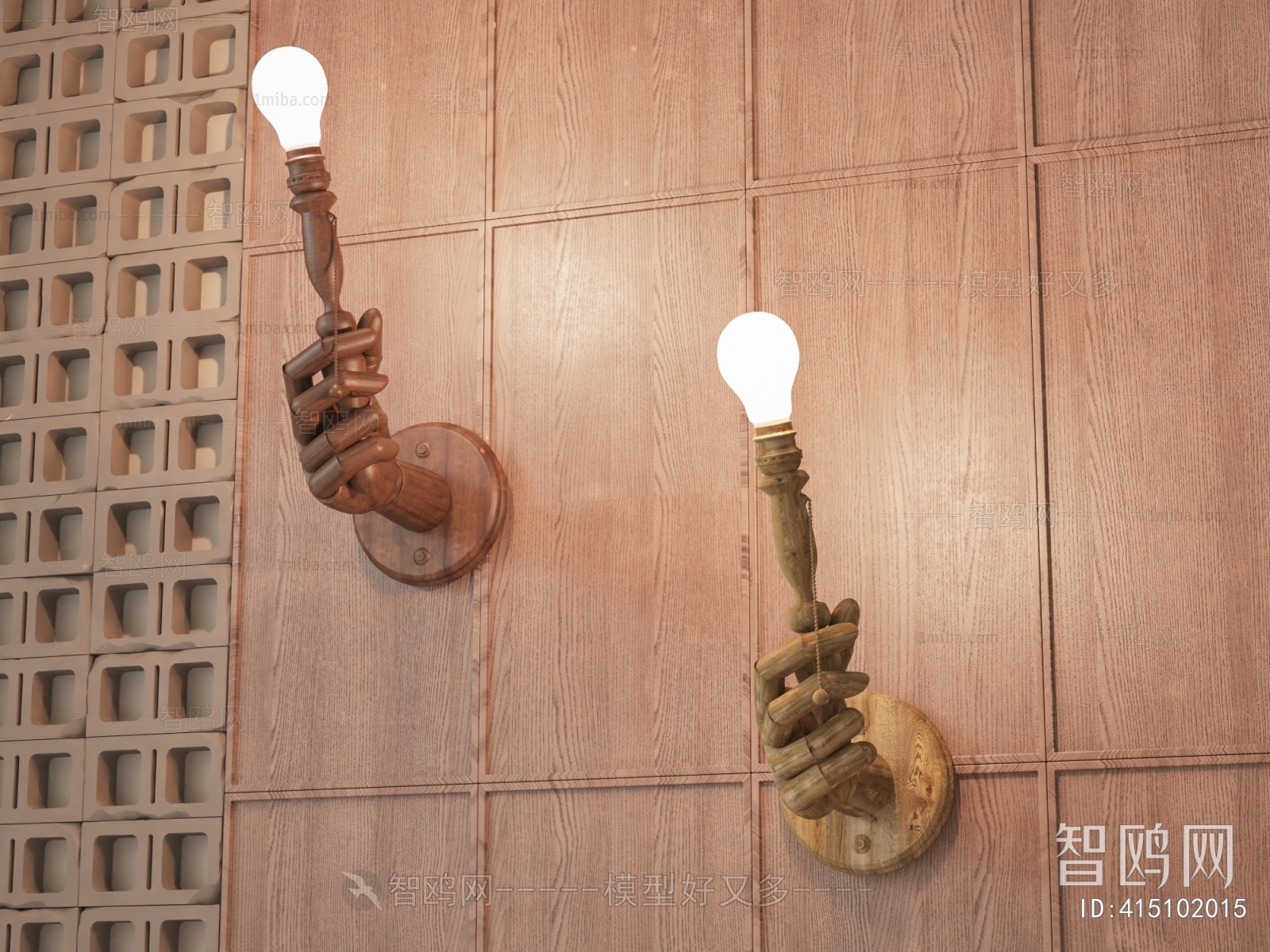 New Chinese Style Wall Lamp